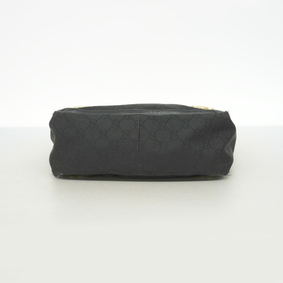 Gucci Tote Bag GG Canvas Abby 130739 Leather Black Women's - Picture 3 of 16